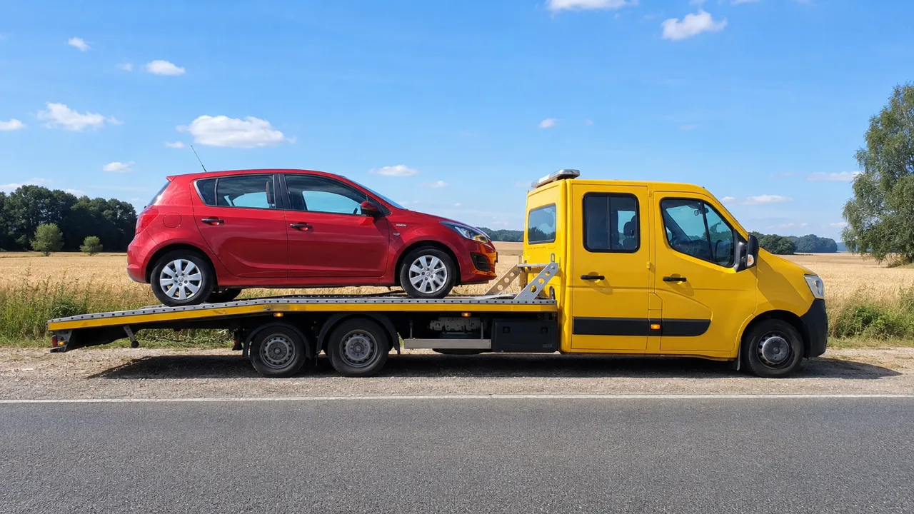 Małe auto na lawecie – awaryjne otwieranie aut w Tczewie