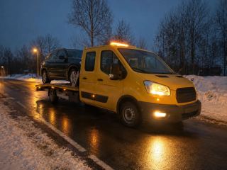 Pomoc drogowa po awarii nocą – rozruch akumulatora w Tczewie